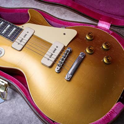 GIBSON USA Custom Shop Murphy Lab '56 Les Paul Standard Ultra Light Aged "Goldtop + Rosewood" (2023) image 2