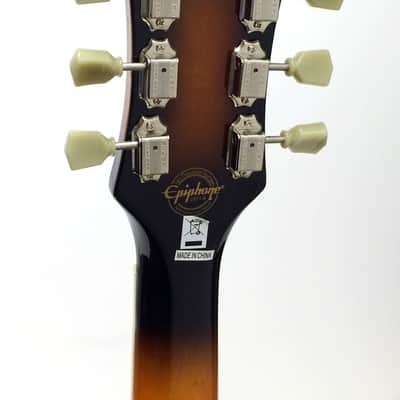 Epiphone EJ-200 Artist Ltd Ed Jumbo Acoustic Guitar - Vintage Sunburst image 7