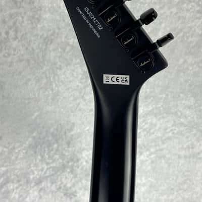 Jackson X Series Soloist SLA6 DX Baritone guitar black finish image 2