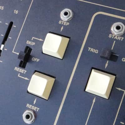 Original ARP 1601 Sequencer 1976 Black with Gold Lettering image 16