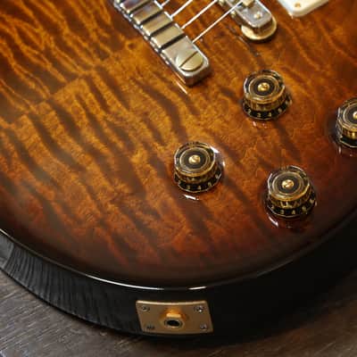 2017 PRS McCarty 594 Single-Cut Electric Guitar Black Gold Burst 10 Top + OHSC & Papers image 5