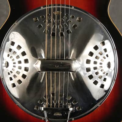 Mosrite Uncle Josh D-50 S Dobro Square Neck 60s Sunburst image 12