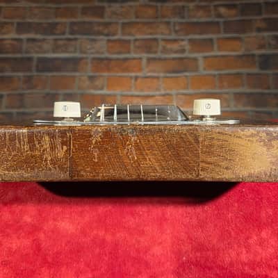 Vintage 1950s Electromuse Lap Steel Electric Guitar Natural image 12