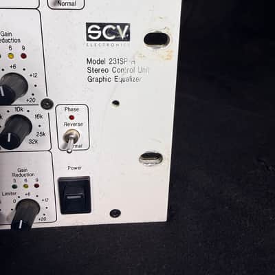 SCV Electronics 231SP-R Graphic Equalizer 1990's - white image 3