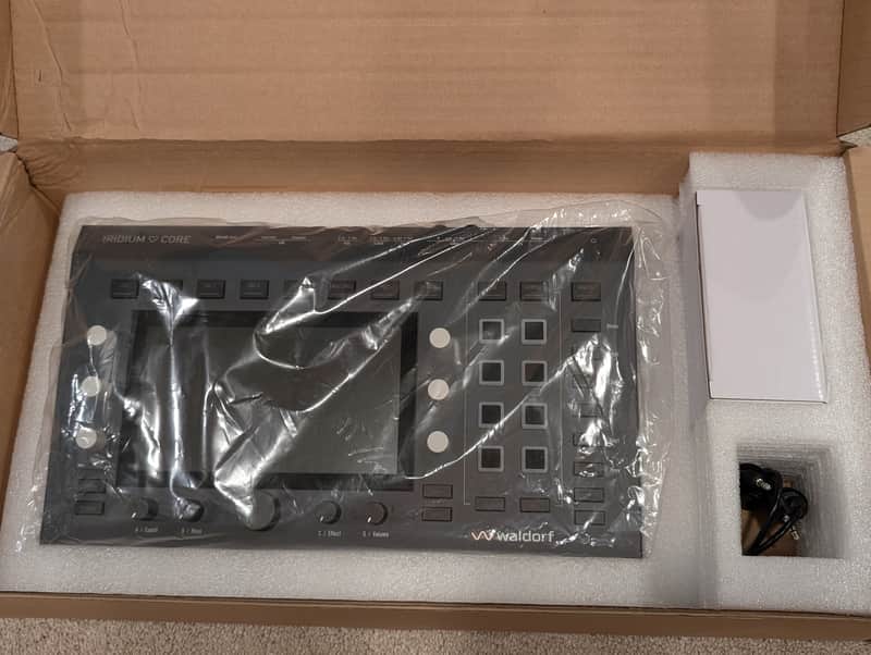 Waldorf Iridium Core Desktop Synthesizer 2024 - Present - Black image 1