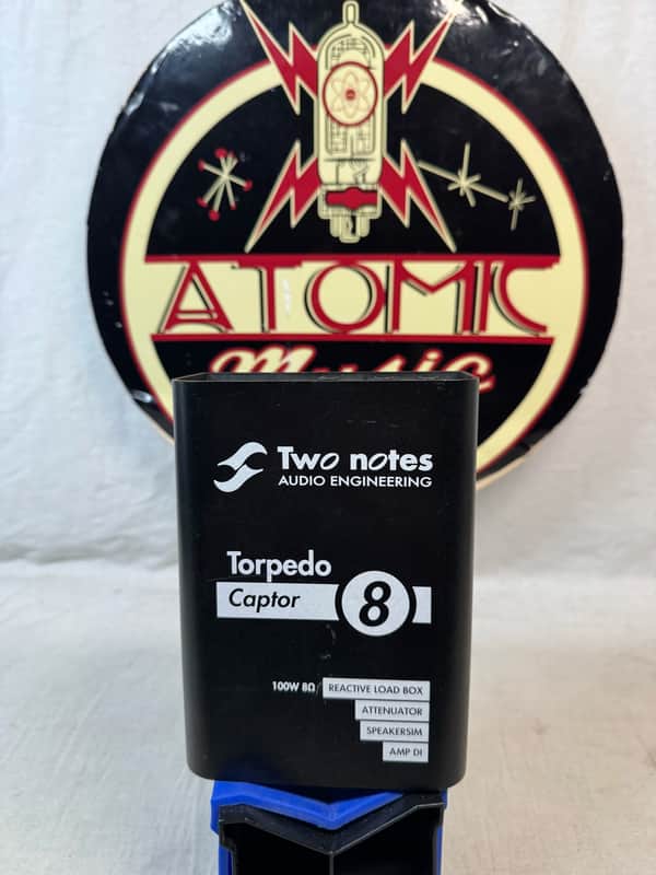Two Notes Audio Engineering Torpedo Captor 8 100 Watt 8 Ohm Reactive Load Box Attenuator image 1