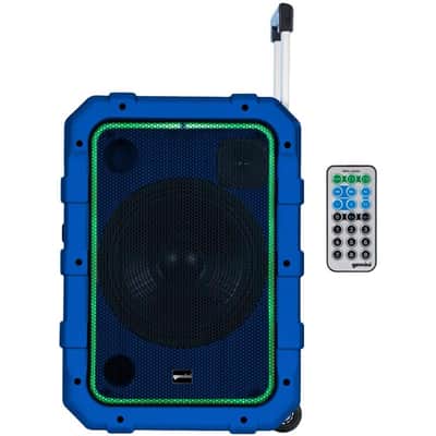 Gemini - MPA-2400 - Portable Rolling Powered Speaker w/ Bluetooth Remote Control image 1