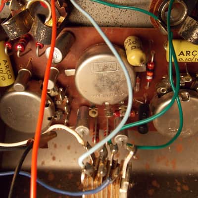 Elka Dizzy Tone fuzz pedal.  Ultra rare 1967 original.  Thee pedal used by Jext Telez. image 10
