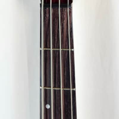 Yamaha TRBX604FM DRB 4-String Electric Bass Guitar Dark Red Burst image 7