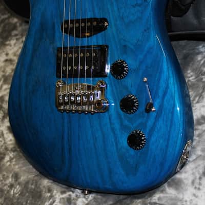2023 G&L - Legacy HSS Rear Mounted Controls - Clear Blue image 2