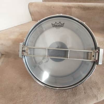 Rogers Vintage 7 line Dynasonic chrome over brass snare drum 1963/64 Cleveland SN 5244! image 16