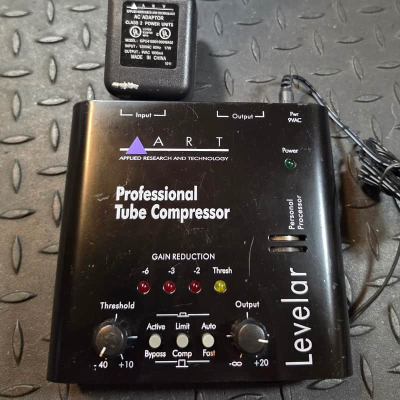 ART Professional Tube Compressor Levelar Comp with Power Supply image 1