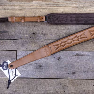 Taylor 2.75" Vegan Leather Guitar Strap- Tan image 2