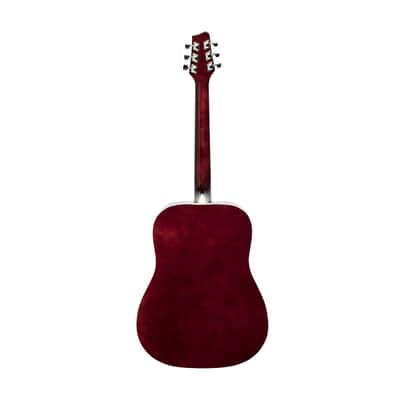 Stagg Left Handed Dreadnought Acoustic guitar - Natural - SA20D LH-N image 2
