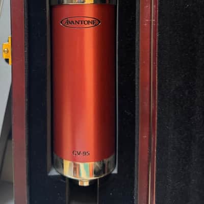 Avantone Pro CV95 Large Diaphragm Multipattern Tube Condenser Microphone 2016 - 2021 - Red image 1