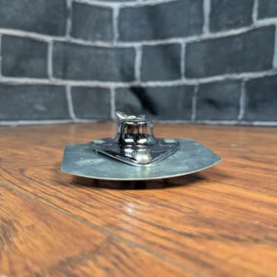 Vintage Bass Drum Tom Holder Bracket - Chrome image 2