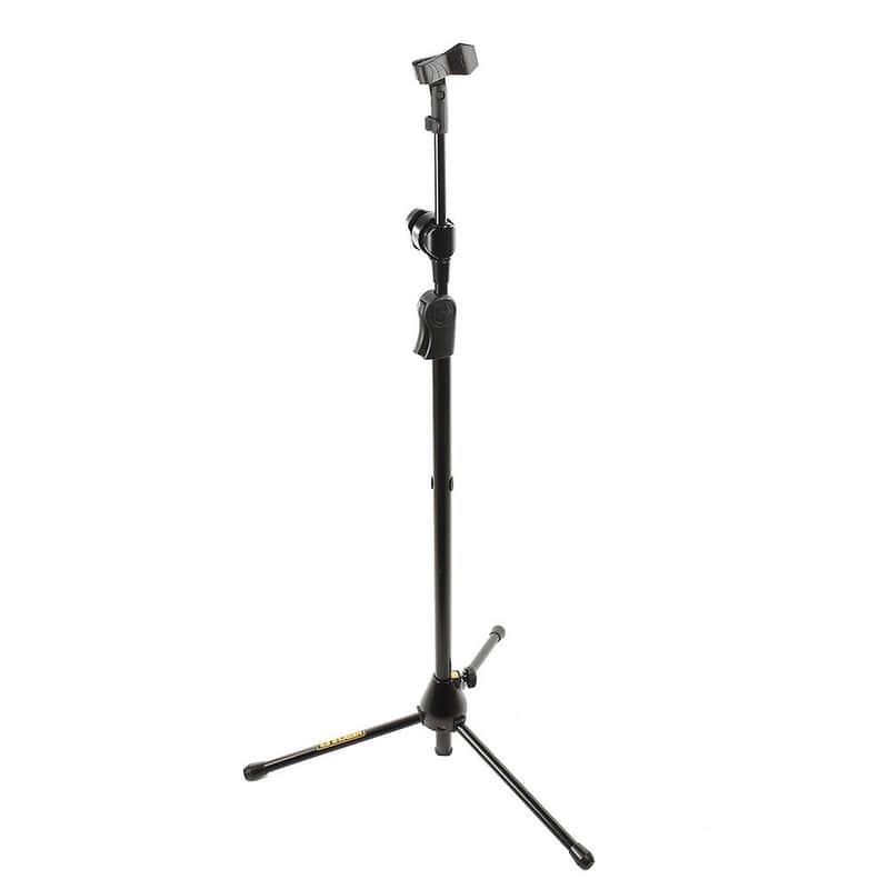 Hercules MS533B EZ Clutch Tripod Hideaway 2-In-1 Boom Mic Stand image 1