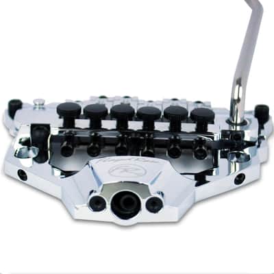 Floyd Rose FRX Top Mount Tremolo Kit Chrome with locking nut FRTX01000 NEW image 2