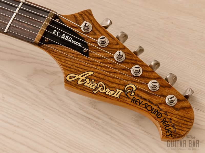 希少 Aria Pro Ⅱ RS-850 ジャパンビンテージ スルーネック Yahoo