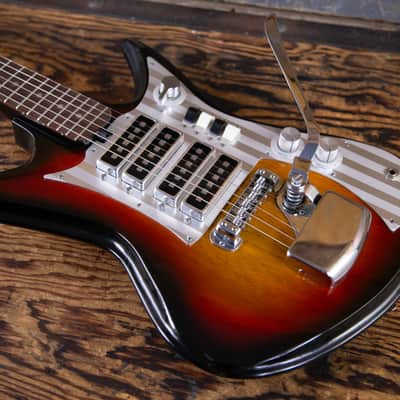 Teisco/Del Rey K4L 60's - Sunburst image 5