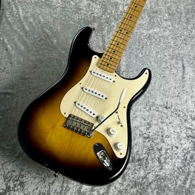 Fender Mexico Jimmie Vaughan Tex-Mex Stratocaster (2011'USED) - 2 Color Sunburst - image 2