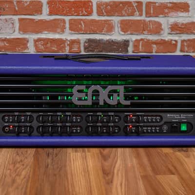 Engl Custom Shop Special Edition Founders Edition E670FE 5-Channel 100-watt all Tube Head with 6L6 Tubes Purple Bronco image 2