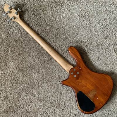 Washburn 4 String Electric Bass, Solid Alder Wood Body, Maple Neck, Rosewood 24 Frets Fingerboard image 11