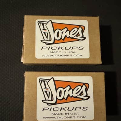 TV Jones TV Classic Plus Bridge + Super’Tron Neck Set – DeArmond Mount – Nickel image 3