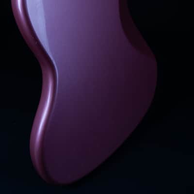 Fender 1962 Jazzmaster Custom Shop Journeyman Relic - Burgundy Mist Metallic Matching Head image 10