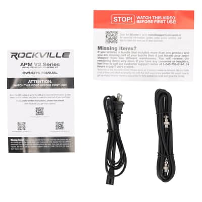 (2) Rockville APM6W v2 6.5" Powered Studio Monitors w/USB/Bluetooth+Desk Stands image 16