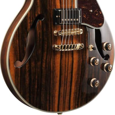 Ibanez AM93ME-NT Artcore Expressionist AM Hollow Body Guitar 6-String - Natural High Gloss image 5