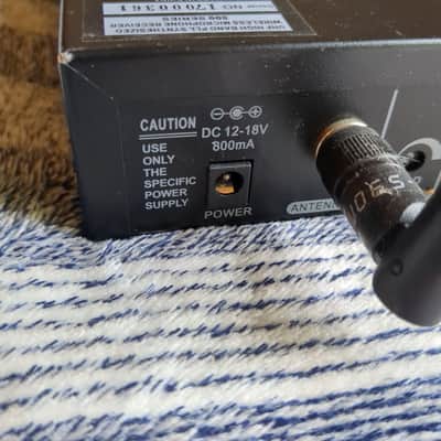 GTDaudio G-787 UHF 4-Channel Wireless Microphone Receiver NO AC - UNTESTED image 7