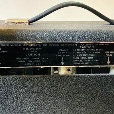 Fender Vibro Champ 1973 - Normal image 2