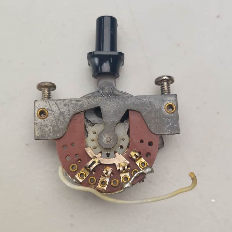 1969-74 Fender Stratocaster Switch with Screws and Tip (M-340) image 1