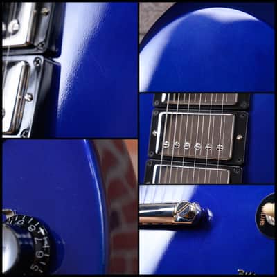 Gibson Custom Shop SG Standard Fat Neck 3-Pickup Electric Candy Blue 2020 w/OHSC image 14