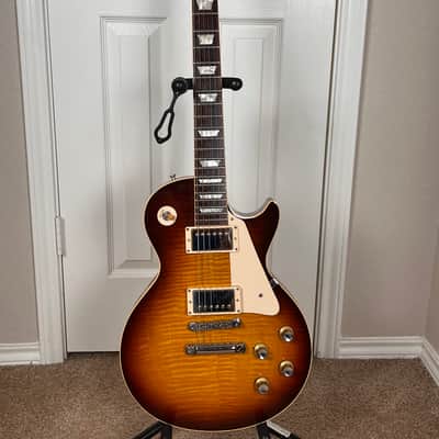 Gibson Custom Shop Historic Collection '60 Les Paul Standard Flametop Reissue 2005 - Iced tea burst image 1