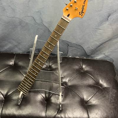 Squier Classic Vibe 70s Loaded Stratocaster Neck Vintage Tint with CBS Style Headstock image 2