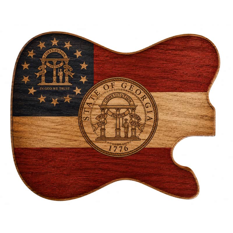 Weymann® "GEORGIA" - USA Made - Solid Body Electric Guitar image 1