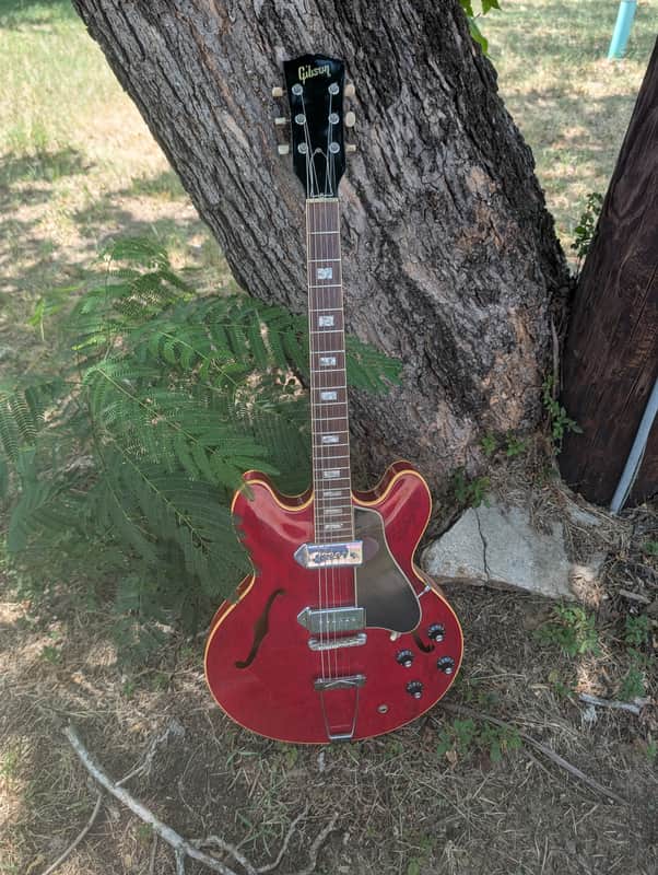 Gibson ES-330TD 1967 - Cherry Red P90 image 1