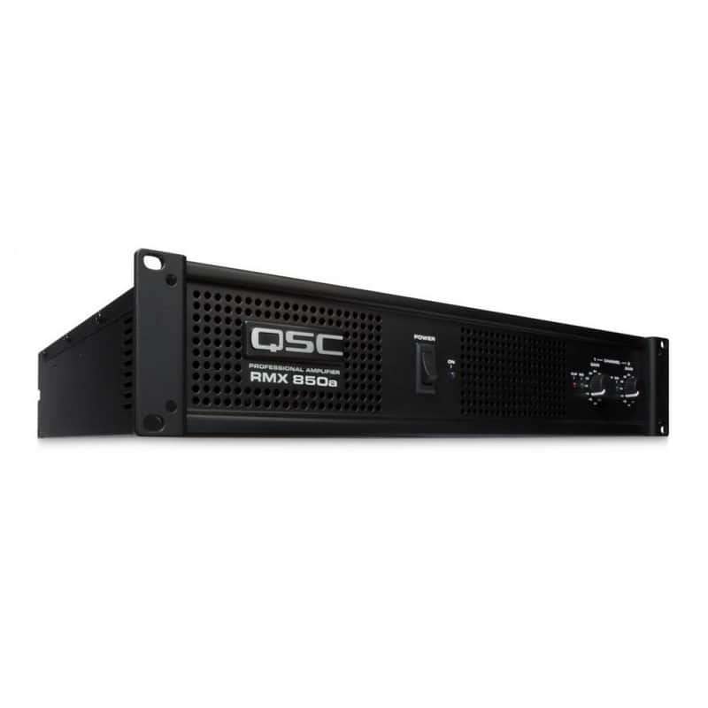 QSC RMX850A RMX Series 300W-Channel @ 4 Ohms Stereo Power Amplifier image 1