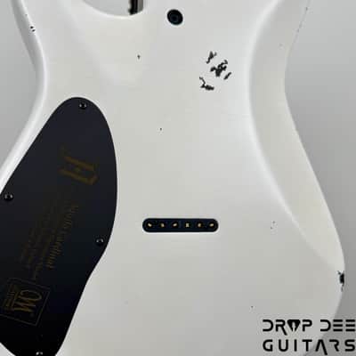 Mayones Adam Christianson Aquila Cardinal Aged Electric Guitar w/ Case - Cardinal White Aged image 18