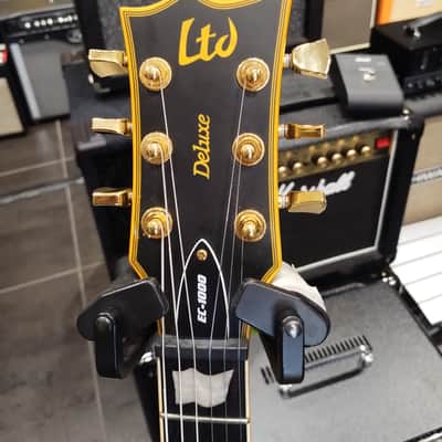 ESP LTD EC-1000 - Vintage Black EMG image 3