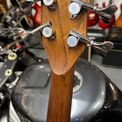 Warwick Standard Fretless 2001 - Figured Natural Satin image 12