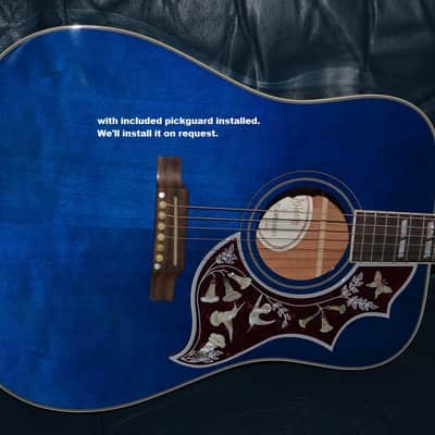 Hsienmo Square Shoulder Dreadnought 2025 - Dark Burst image 8