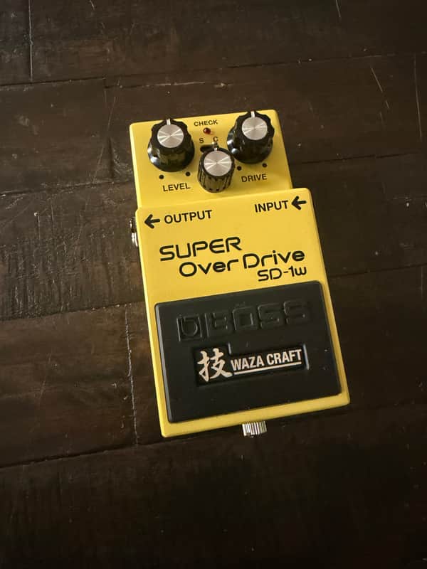 Boss SD-1W Super OverDrive Waza Craft 2015 - Present - Yellow image 1