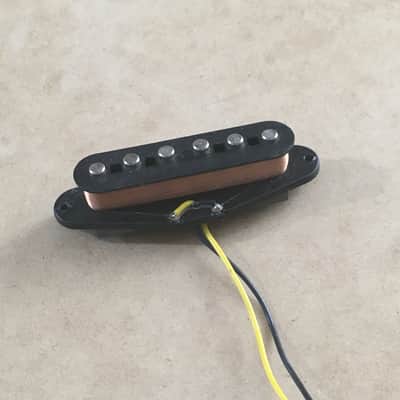 Vintage Genuine Fender Strat Pickup Set Relic Custom Guitar Restoration Middle? image 2
