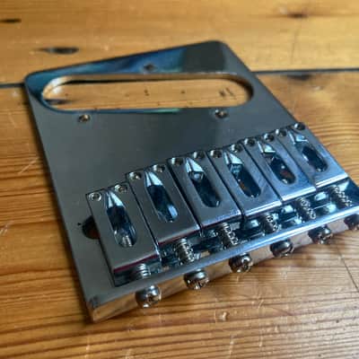 Fender Telecaster Guitar Loaded Bridge Plate 2015 Mexico image 4