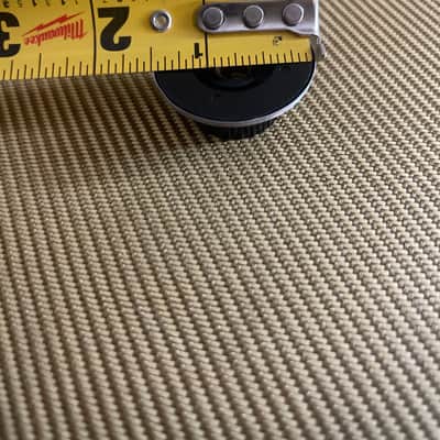 Unbranded Amp knobs 2020s - Black and aluminum image 3