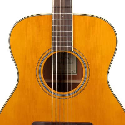 Yamaha FS-TA Transacoustic Vintage Tint Acoustic Guitar image 6
