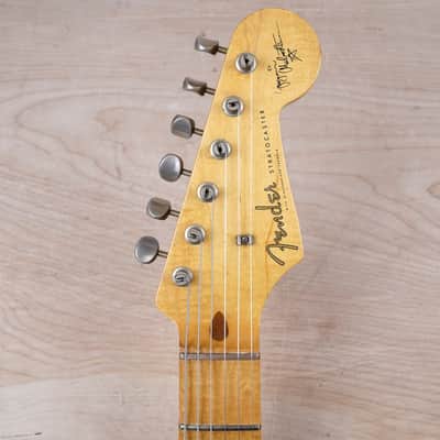 Fender Custom Edition ST57-140YM Yngwie Malmsteen Signature Stratocaster MIJ 1994 Pearl Yellow White Scalloped Japan Fujigen w/ OHSC image 19